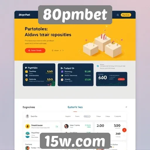Análise da interface do usuário do site 80pmbet
